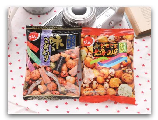日本食品_二色綜合14 1袋入大包裝豆果子