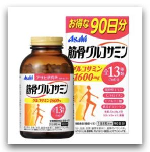 日本保健食品-Asahi 朝日 軟骨素 鈣 葡萄糖胺錠_momo