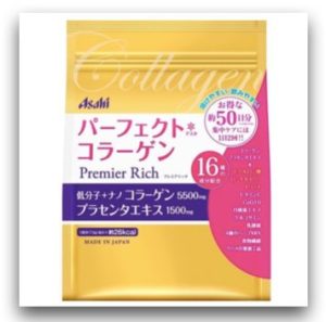 日本保健食品-Asahi 膠原蛋白粉 金色版
