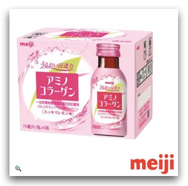 日本保健食品-Meiji 明治 膠原蛋白飲75mlx6瓶_momo