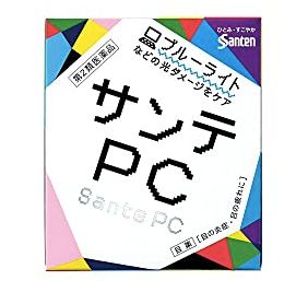 日本眼藥水_3C症候群適用_參天 藍盾眼藥水 Sante PC（サンテPC）