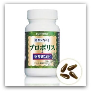 日本保健食品 SUNTORY 三得利 蜂膠 芝麻素