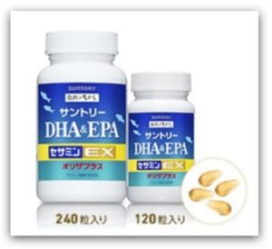 日本保健食品 SUNTORY 三得利 魚油 DHA