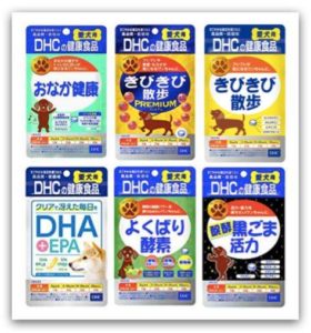 日本寵物保健食品、零食 - DHC 犬用 保健食品、營養補充品