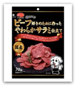 日本寵物保健食品、零食 - Vitaone 牛肉香腸點心片
