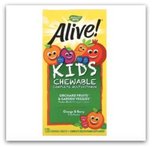 【購物實測+折扣碼】iHerb - Alive! 兒童完整多維生素咀嚼片