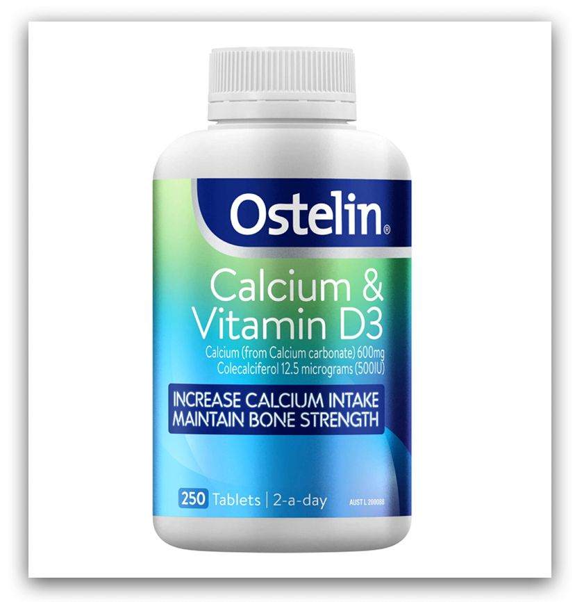 澳洲保健食品-Ostelin-Calcium and Vitamin D3 鈣 維他命D3