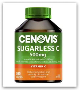 澳洲保健食品-Cenovis 聖諾-Sugarless C 500mg 無糖維他命C