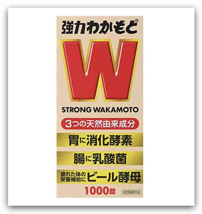 日本保健食品 - Wakamoto 若元 益生菌 胃腸錠