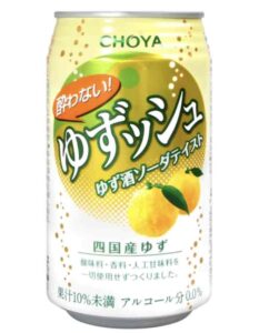 無酒精飲料-CHOYA 柚子風味飲料