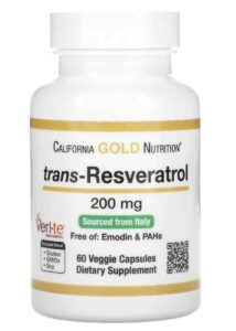 California Gold Nutrition - Trans-Resveratrol 白藜蘆醇
