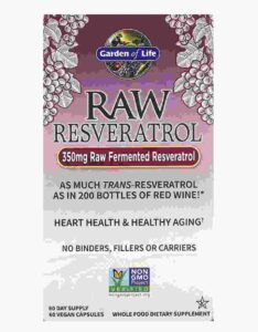 Garden of Life - RAW Resveratrol 白藜蘆醇
