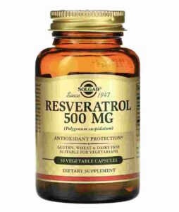 SOLGAR Resveratrol 500 mg 白藜蘆醇